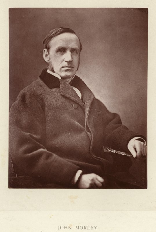 Portrett av John Morley av English Photographer