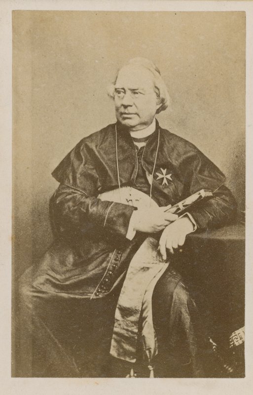 Portrett av Nicholas Wiseman av English Photographer