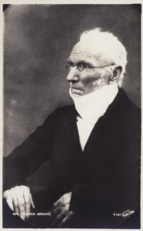 Portrett av pastor Patrick Bronte av English Photographer