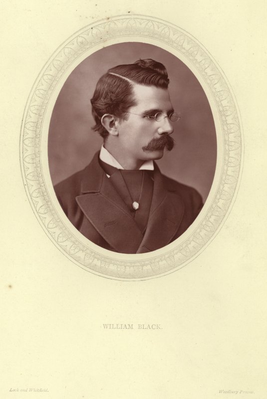 Portrett av William Black av English Photographer