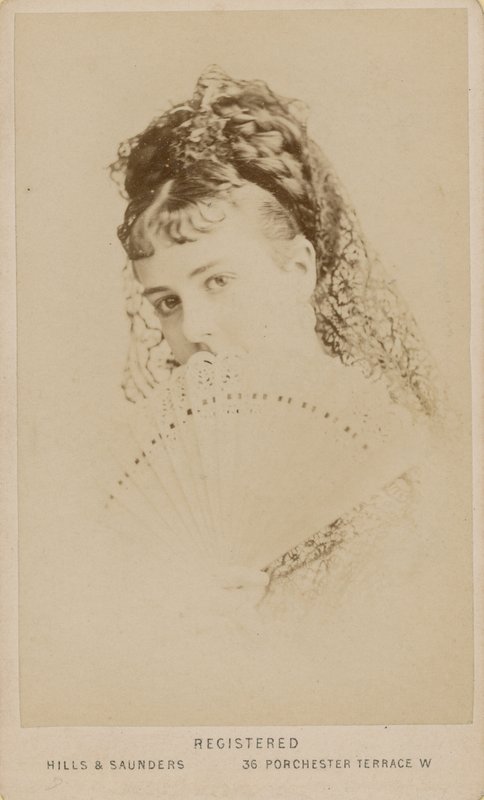 Portrett av den prostituerte Mabel Gray av English Photographer