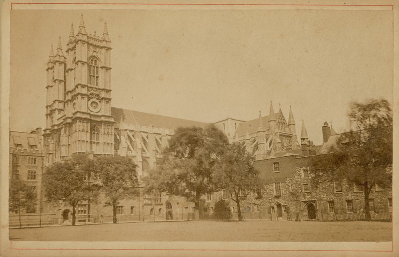 Postkort fra Westminster Abbey av English Photographer