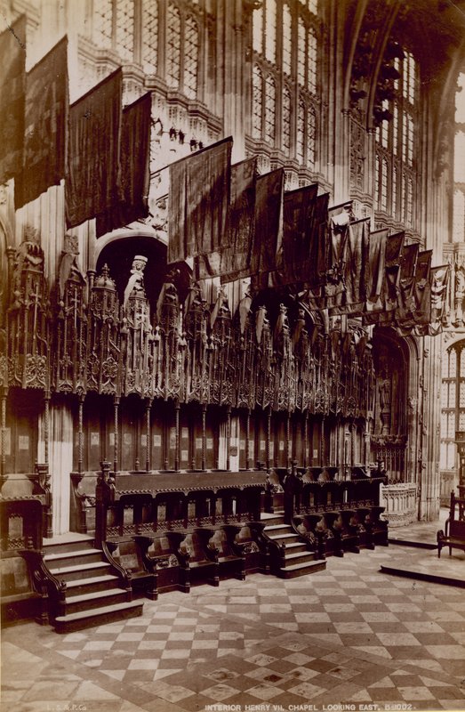Postkort fra Westminster Abbey av English Photographer