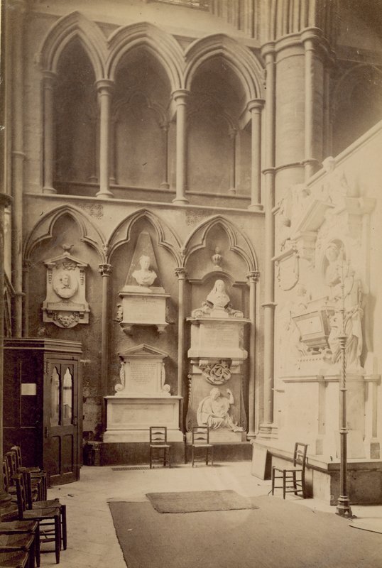 Postkort fra Westminster Abbey av English Photographer