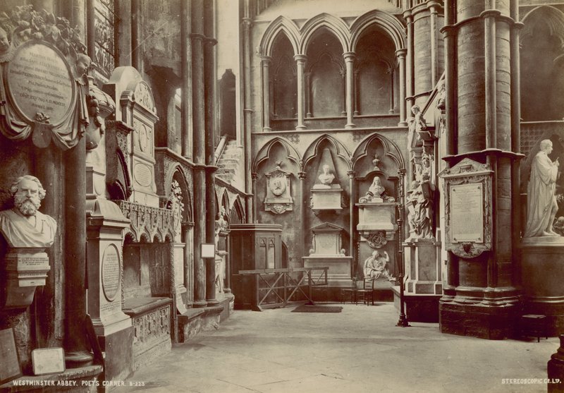 Postkort fra Westminster Abbey av English Photographer