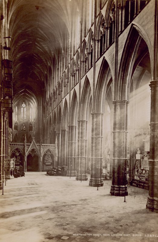 Postkort fra Westminster Abbey av English Photographer