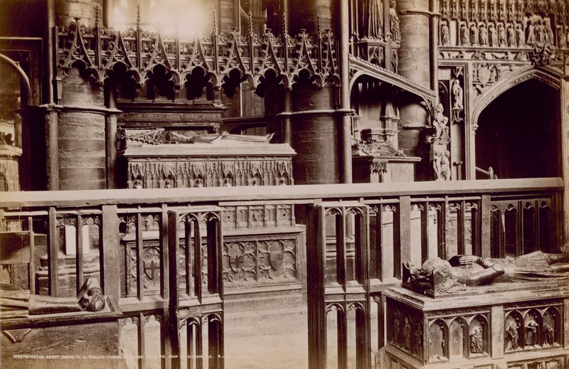 Postkort fra Westminster Abbey av English Photographer