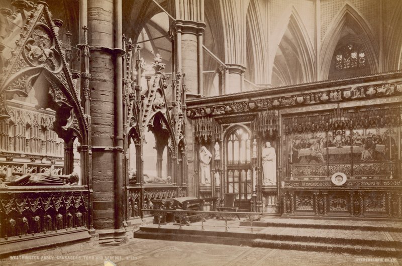Postkort fra Westminster Abbey av English Photographer