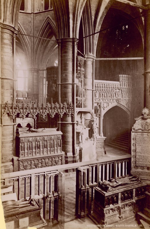 Postkort fra Westminster Abbey av English Photographer