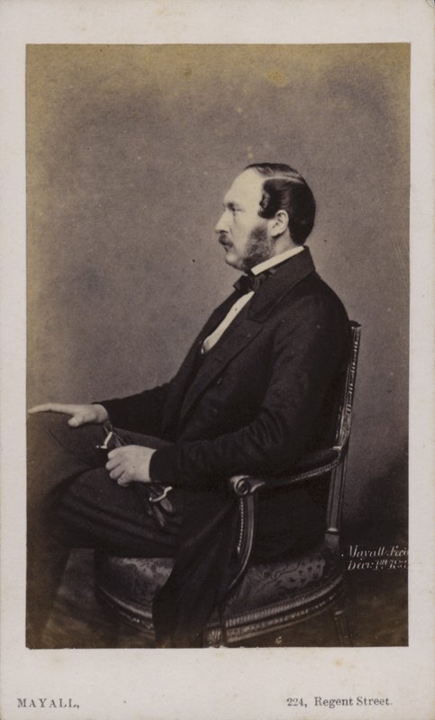 Prins Albert (sepia-bilde) av English Photographer