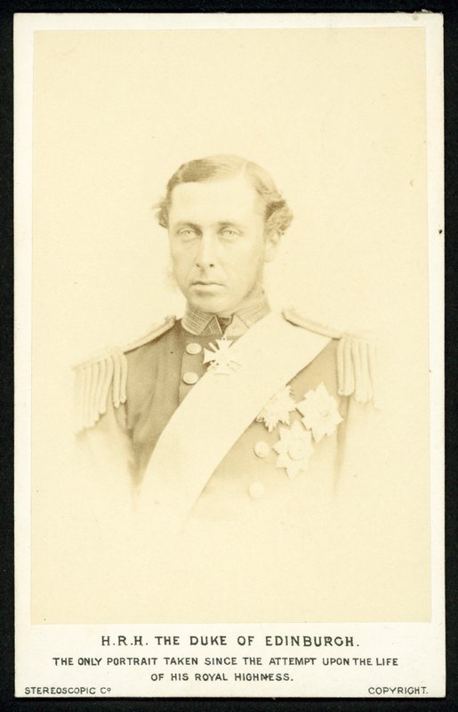 Prins Alfred, hertug av Edinburgh av English Photographer