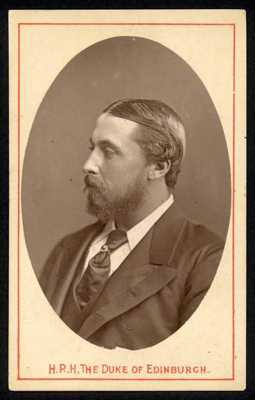 Prins Alfred, hertug av Edinburgh av English Photographer