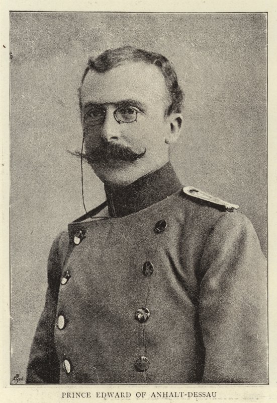 Prins Edward av Anhalt-Dessau av English Photographer
