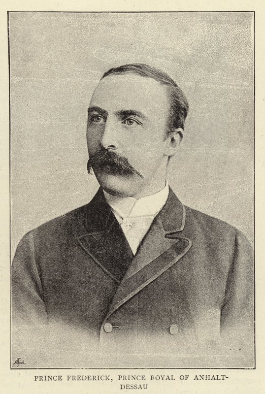 Prins Frederick, Prins Royal av Anhalt-Dessau av English Photographer