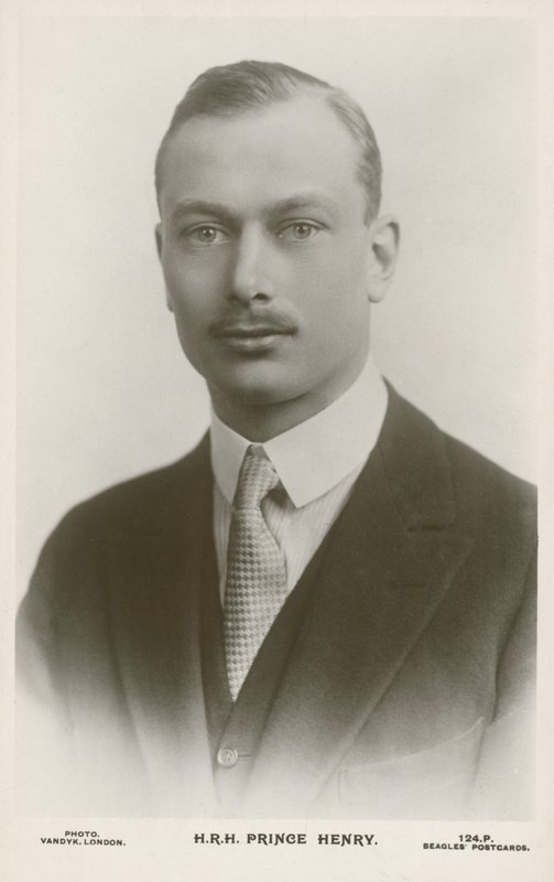 Prins Henry, hertug av Gloucester (s/hvitt bilde) av English Photographer