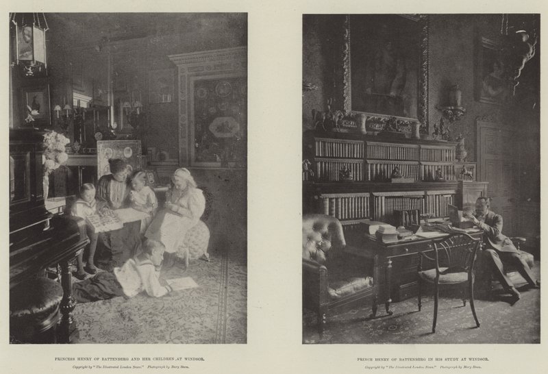Prins Henrik av Battenberg av English Photographer