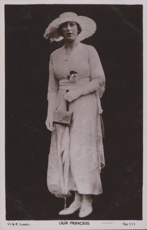 Prinsesse Mary (s/hvitt bilde) av English Photographer