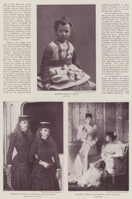 Prinsesse Maud av Wales av English Photographer