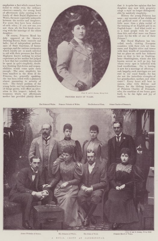 Prinsesse Maud av Wales av English Photographer