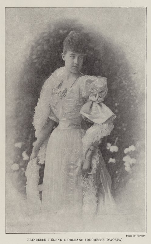 Prinsesse Helene av Orléans (hertuginne av Aosta) av English Photographer