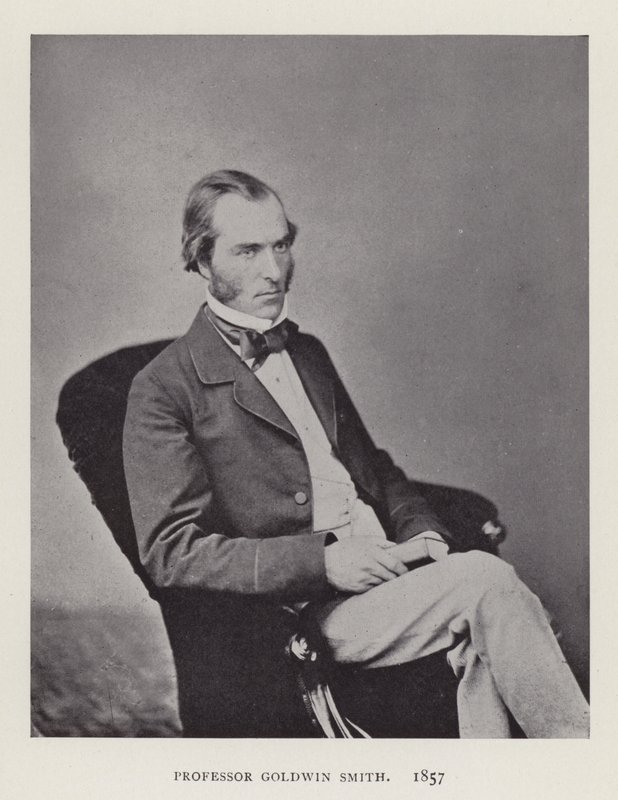 Professor Goldwin Smith, 1857 av English Photographer