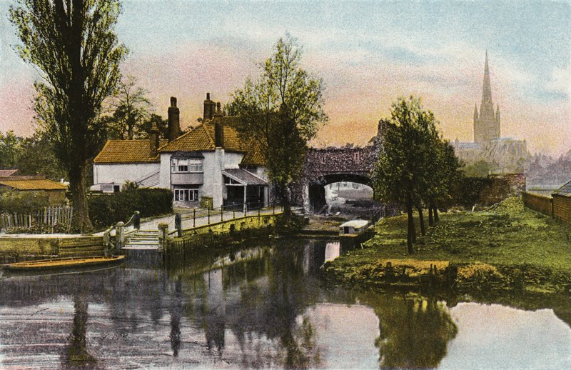 Trekker Ferry, Norwich av English Photographer