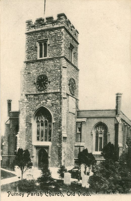 Putney kirke, London av English Photographer