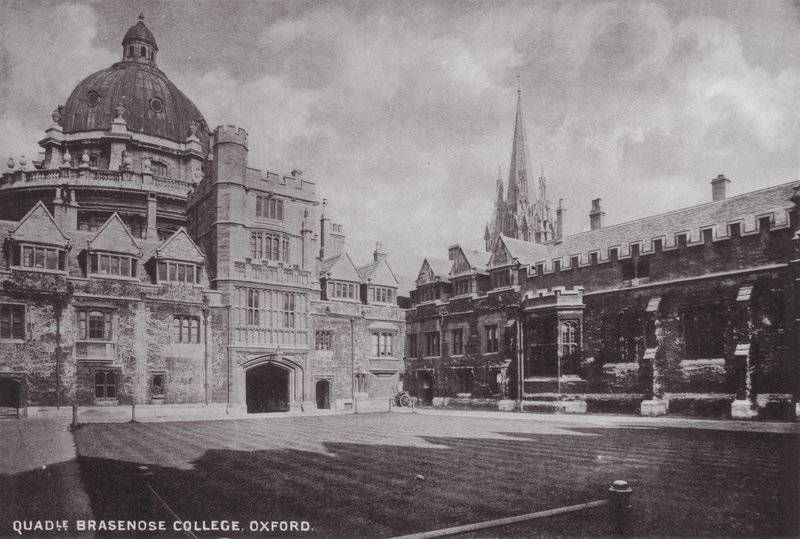 Quadrangle Brasenose College, Oxford av English Photographer