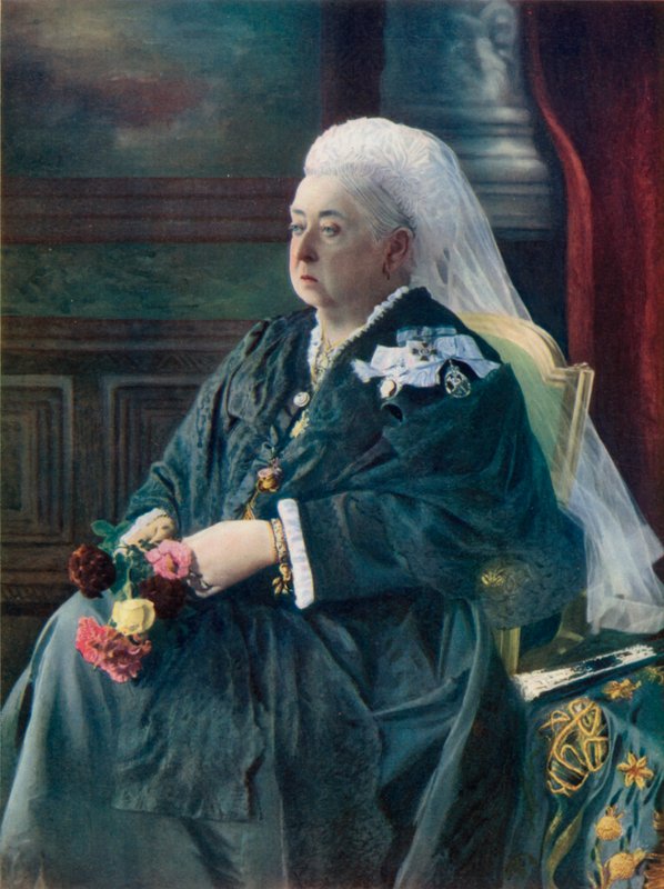 Dronning Victoria av English Photographer