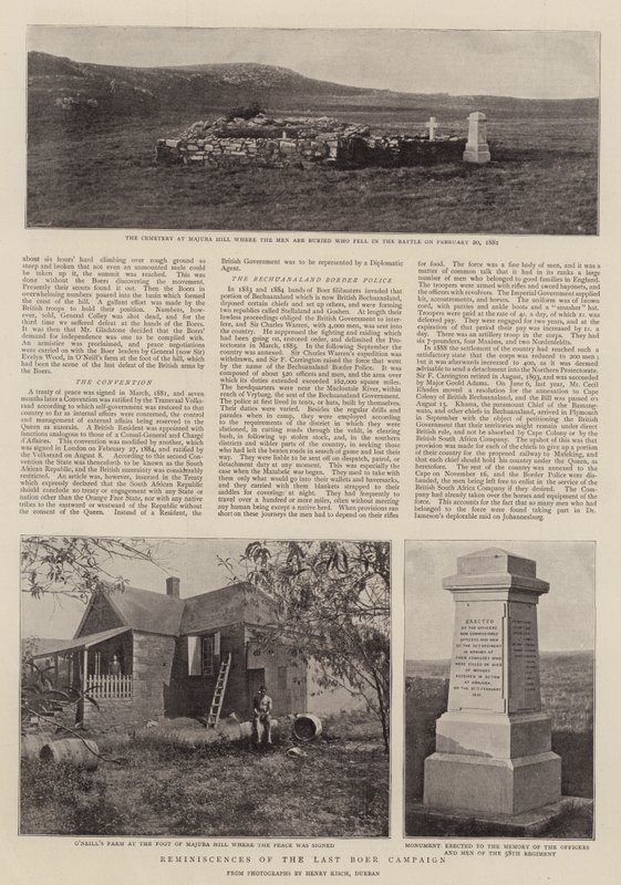 Minner om den siste boerkampanjen av English Photographer