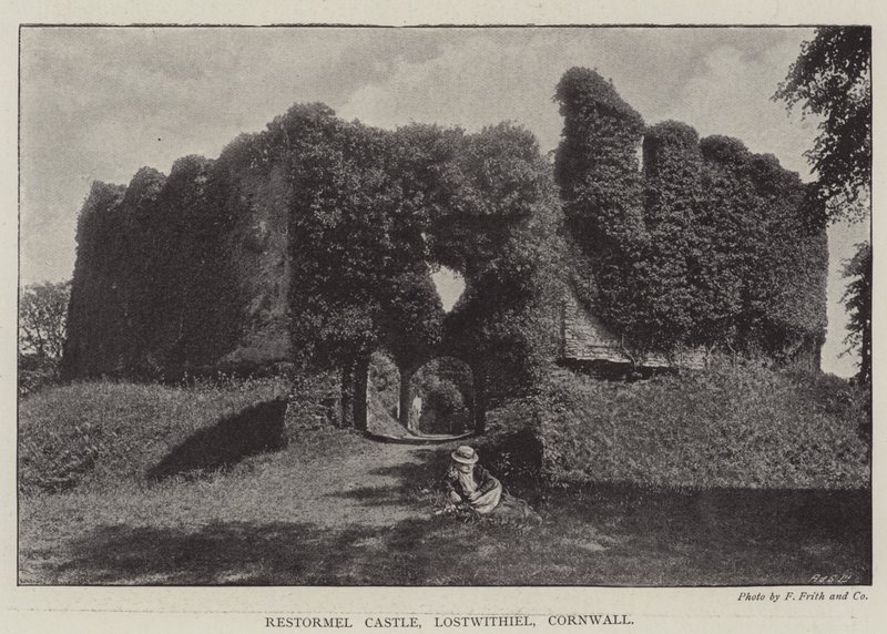 Restormel Castle, Lostwithiel, Cornwall av English Photographer