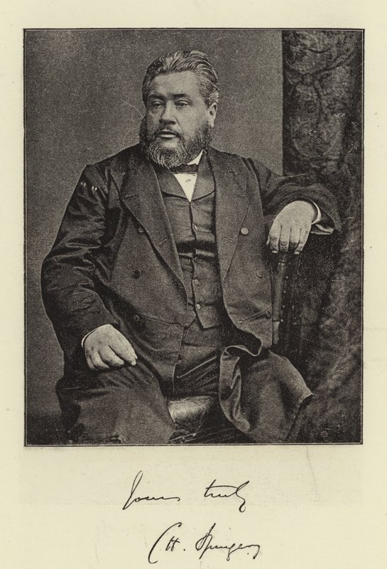Rev CH Spurgeon av English Photographer