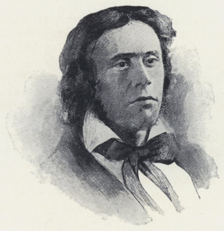Richard Henry Dana, Jr (s/hv-bilde) av English Photographer