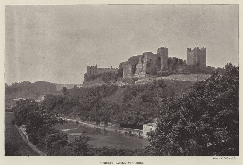 Richmond Castle, Yorkshire av English Photographer