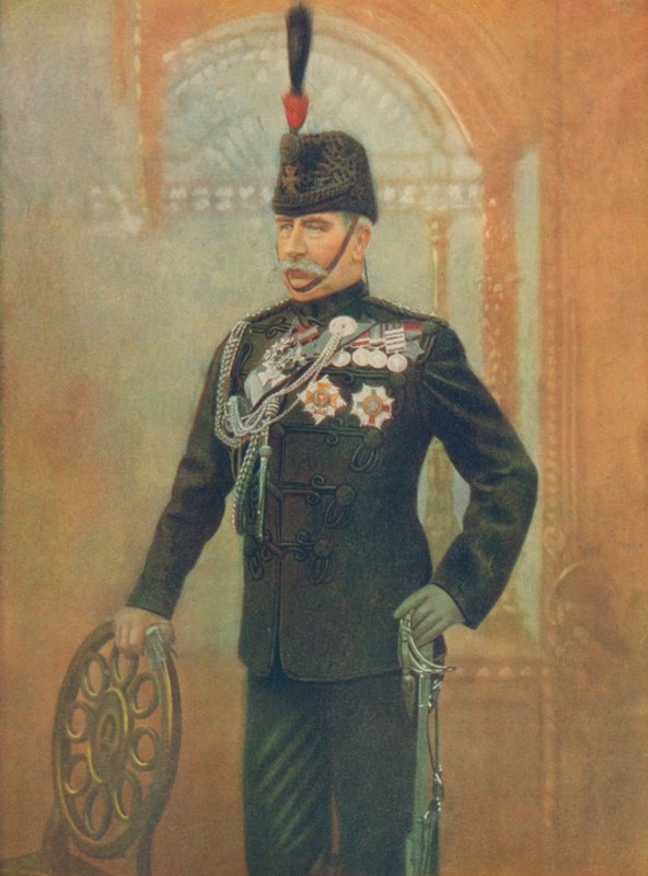 Høyre Hon. Sir Redvers Buller, kommanderende i Natal. I uniformen til oberstkommandant, King