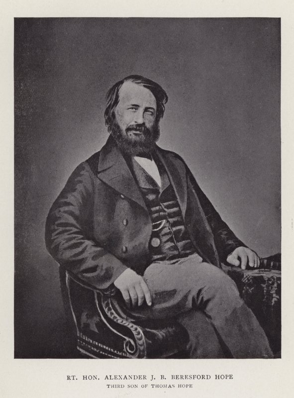 Høyre ærede Alexander JB Beresford Hope, tredje sønn av Thomas Hope av English Photographer