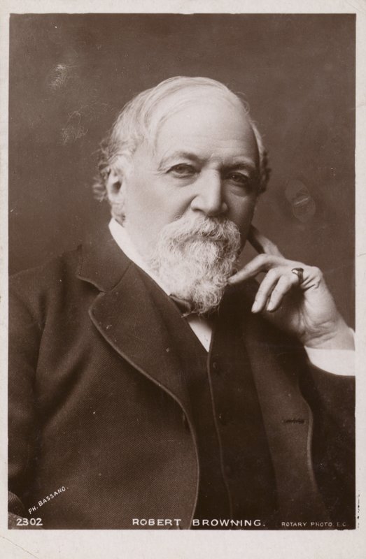 Robert Browning (1812-1889), engelsk poet og dramatiker av English Photographer