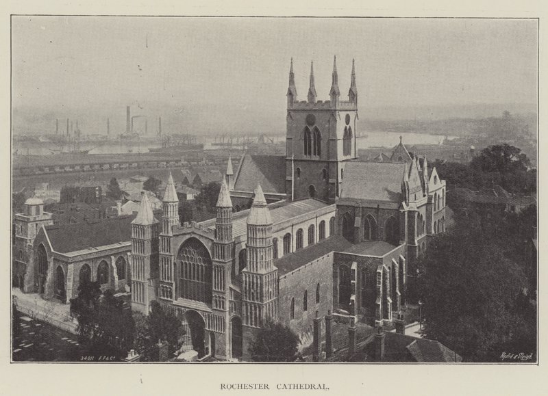 Rochester katedral av English Photographer
