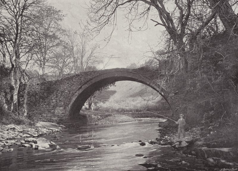 Roman Bridge, Lanark av English Photographer