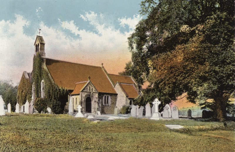 Rowsley kirke av English Photographer