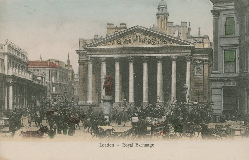 Royal Exchange, London av English Photographer