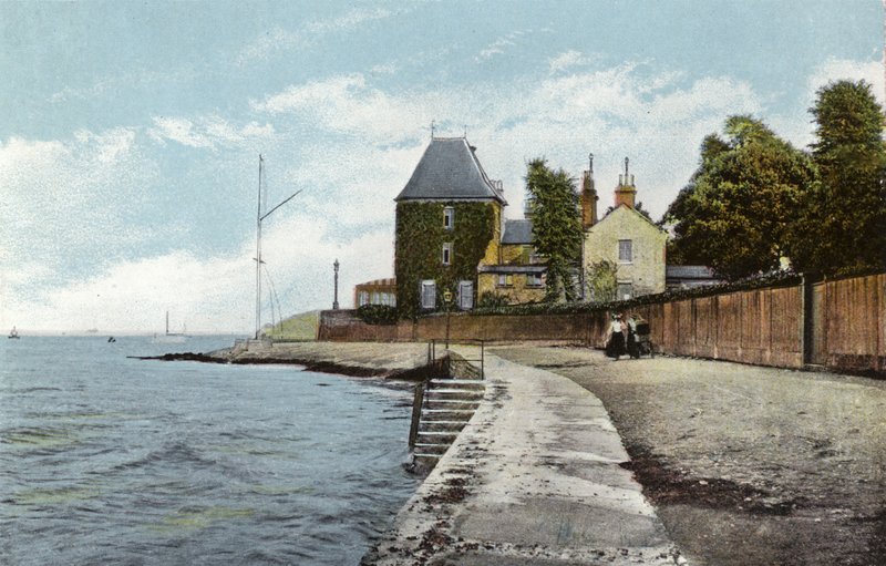 Royal Yacht Squadron Club House, Cowes av English Photographer