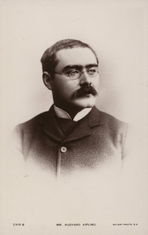 Rudyard Kipling (1865–1936), engelsk novelleforfatter, poet og romanforfatter av English Photographer