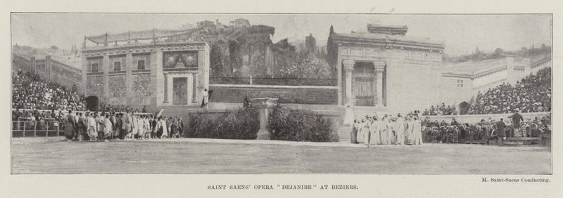 Saint Saens Opera Dejanire i Beziers av English Photographer
