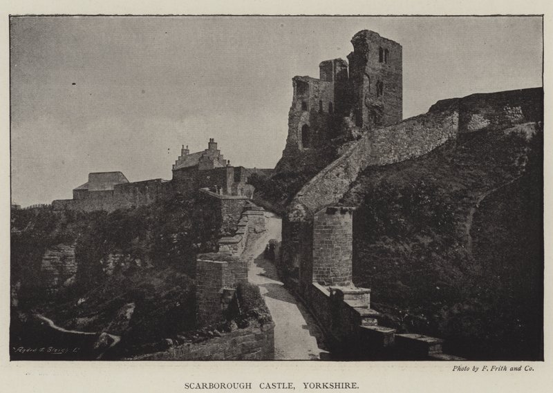 Scarborough Castle, Yorkshire av English Photographer