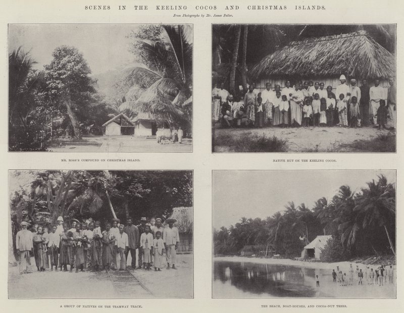 Scener i Keeling Cocos og Christmas Islands av English Photographer