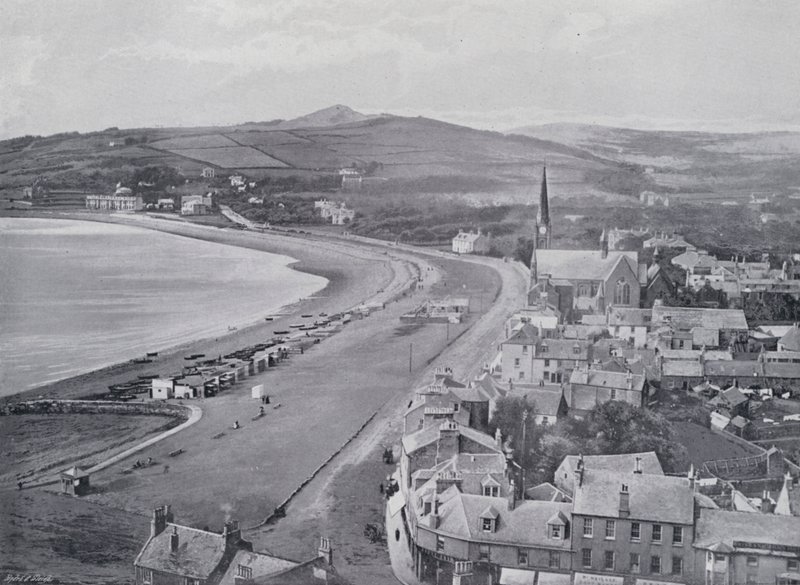 Skottland: Largs (s/hvitt-bilde) av English Photographer