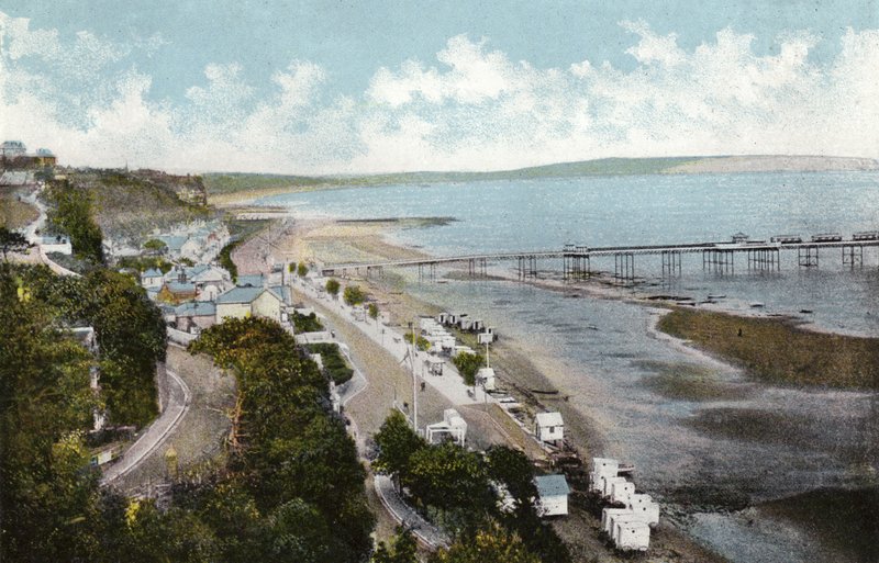 Shanklin Esplanade fra Rylstone av English Photographer