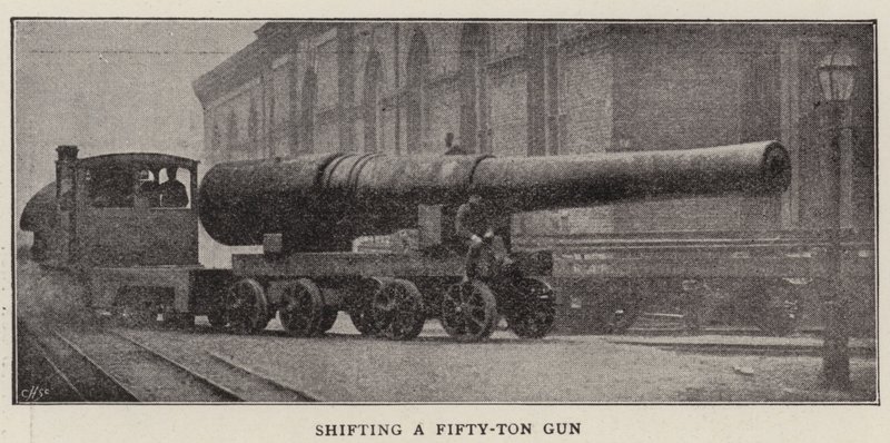 Skifter en femti-tonns pistol av English Photographer