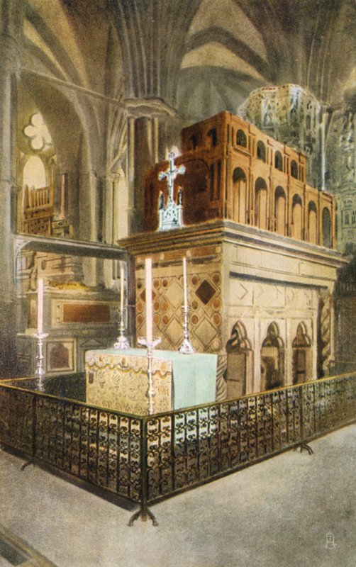 Shrine of Edward the Confessor, Westminster Abbey, London av English Photographer